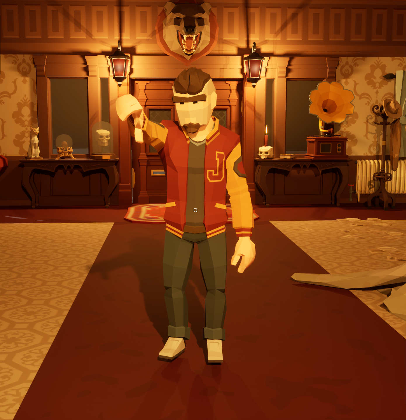 Hunting Contract in-game character gesture 7