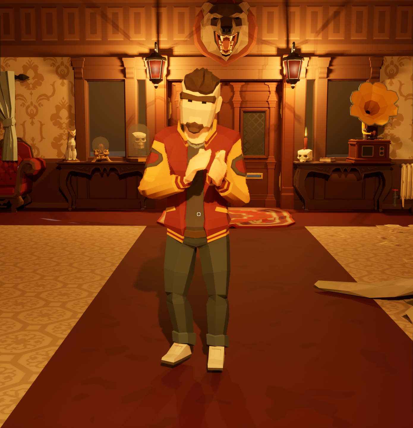 Hunting Contract in-game character gesture 6