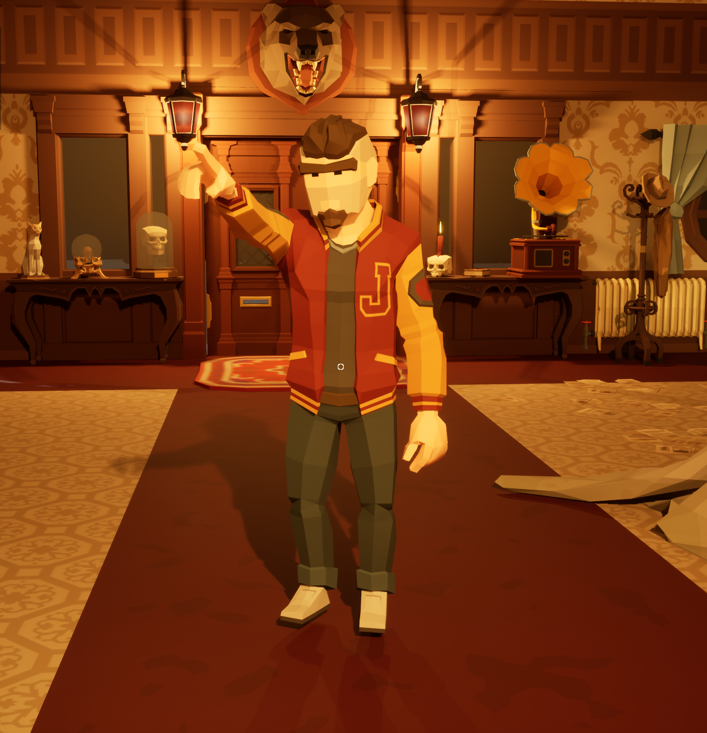 Hunting Contract in-game character gesture 5
